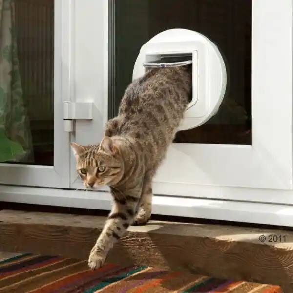 SURE FLAP Адаптер установочный для Cat Flap Brown
