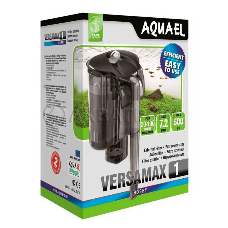 Aquael VERSAMAX FZN 1 filtru de cascadă extern, cu balamale