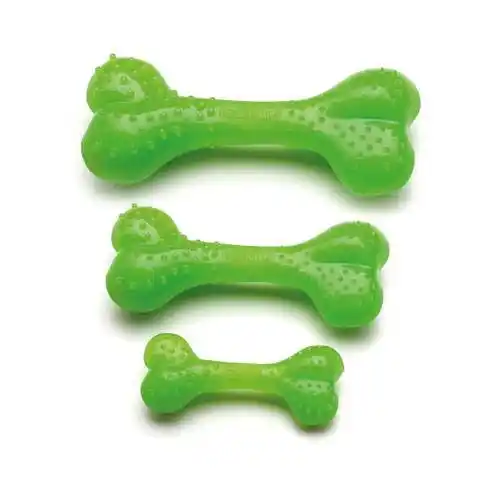 COMFY TOY os de cauciuc MINT DENTAL BONE verde 8,5cm