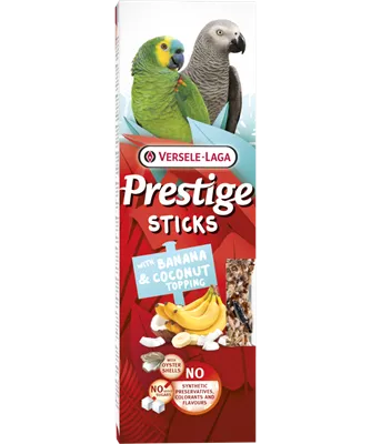 Cumpara  Aditivi alimentari - STICKS Parrots with Banana&Coconut 140g..