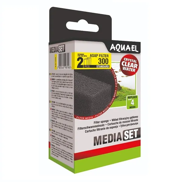 AQUAEL Burete pentru filtru ASAP 300 Standart (2 buc)