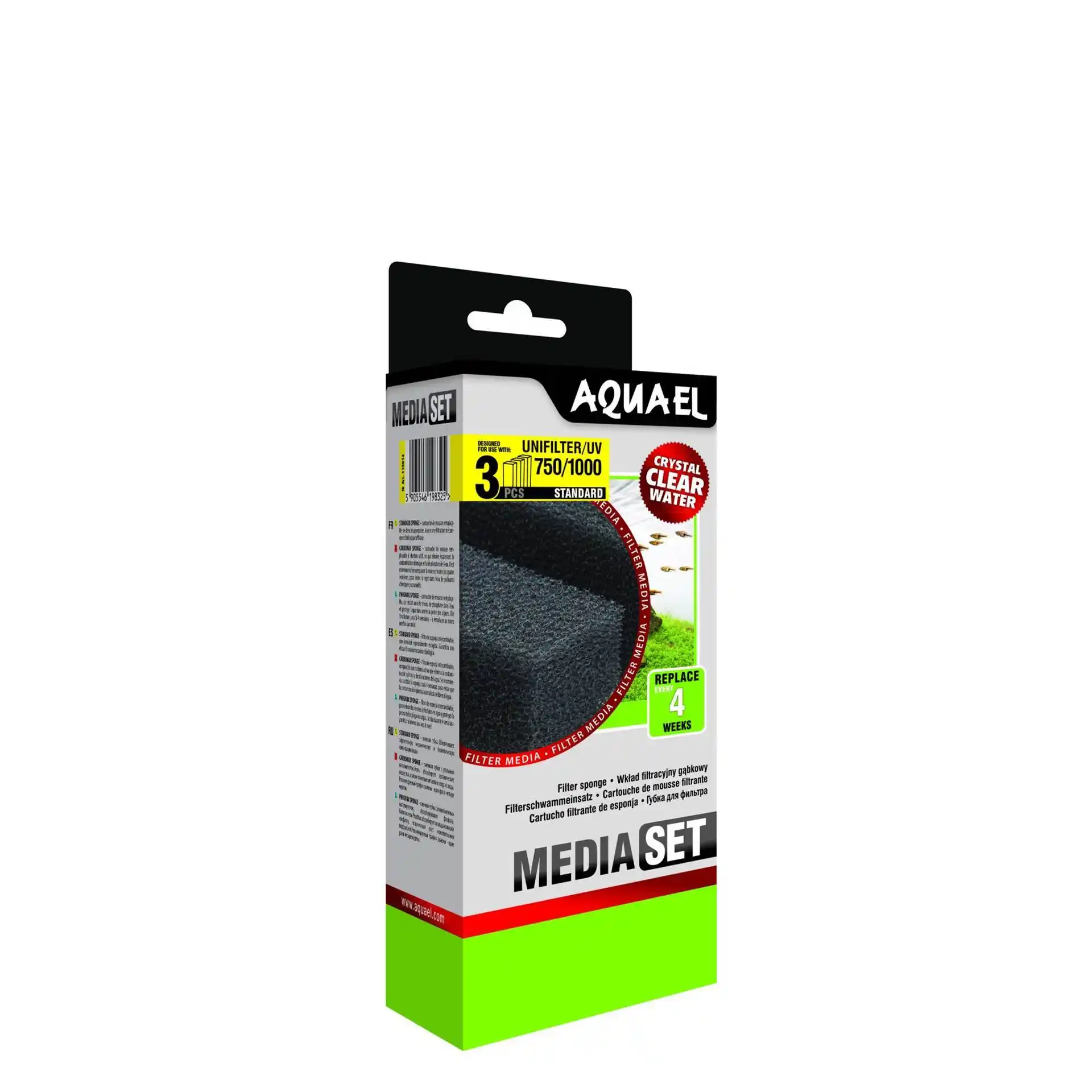 AQUAEL Губка для фильтра Unifilter 750/1000 (3pcs)