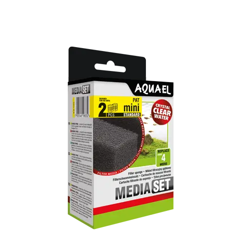 AQUAEL Burete pentru filtru Burete Pat Mini (2 buc.)