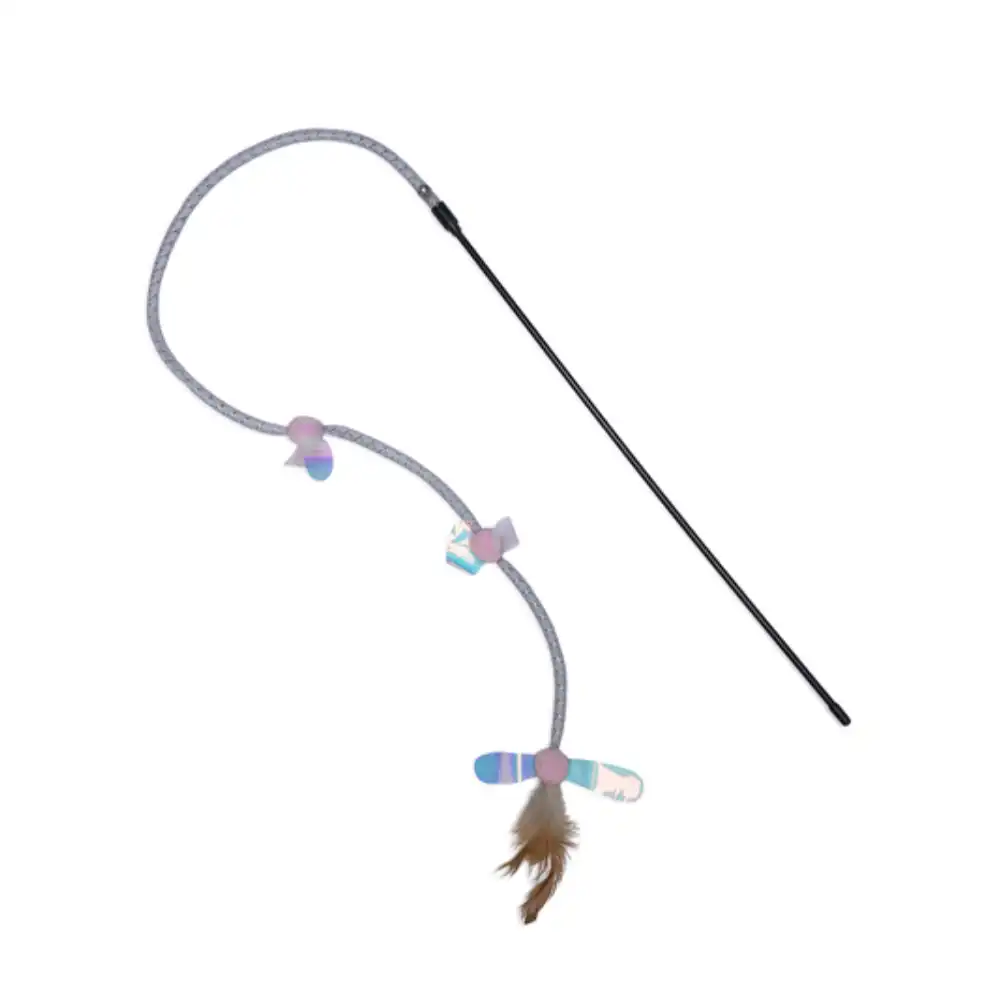 BEEZTEES jucărie undiță pentru pisici libelulă ODONA