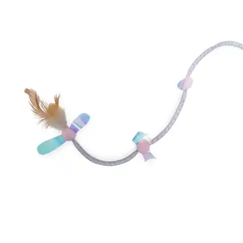 BEEZTEES jucărie undiță pentru pisici libelulă ODONA