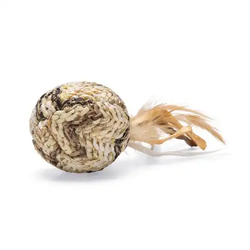 BEEZTEES jucărie pentru pisici CATNIP Plush Ball TUXA