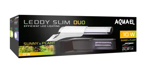AQUAEL LEDDY SLIM 16W DUO SUNNY & PLANT Black