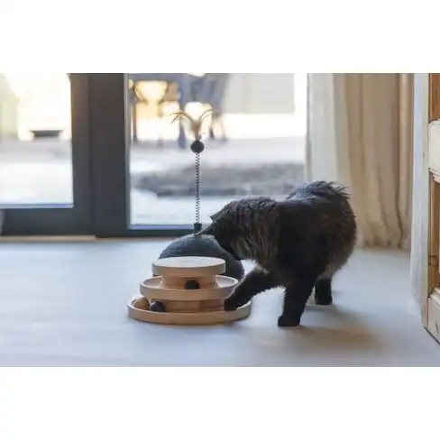 Jucarie pentru pisici TOWER MAIA Black