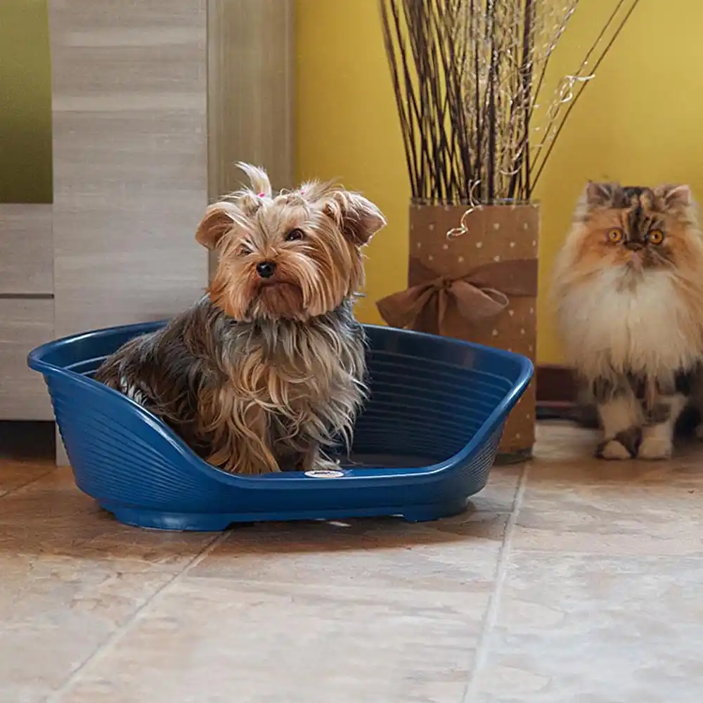 FERPLAST Лежак SIESTA DELUXE 6 Blue