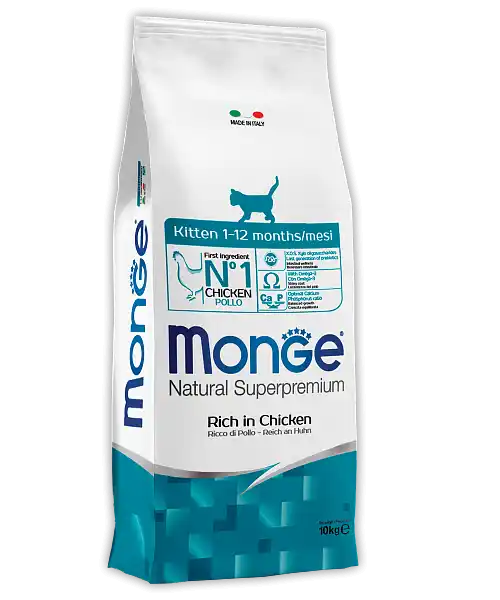 MONGE DRY CAT KITTEN Chicken 10 кг