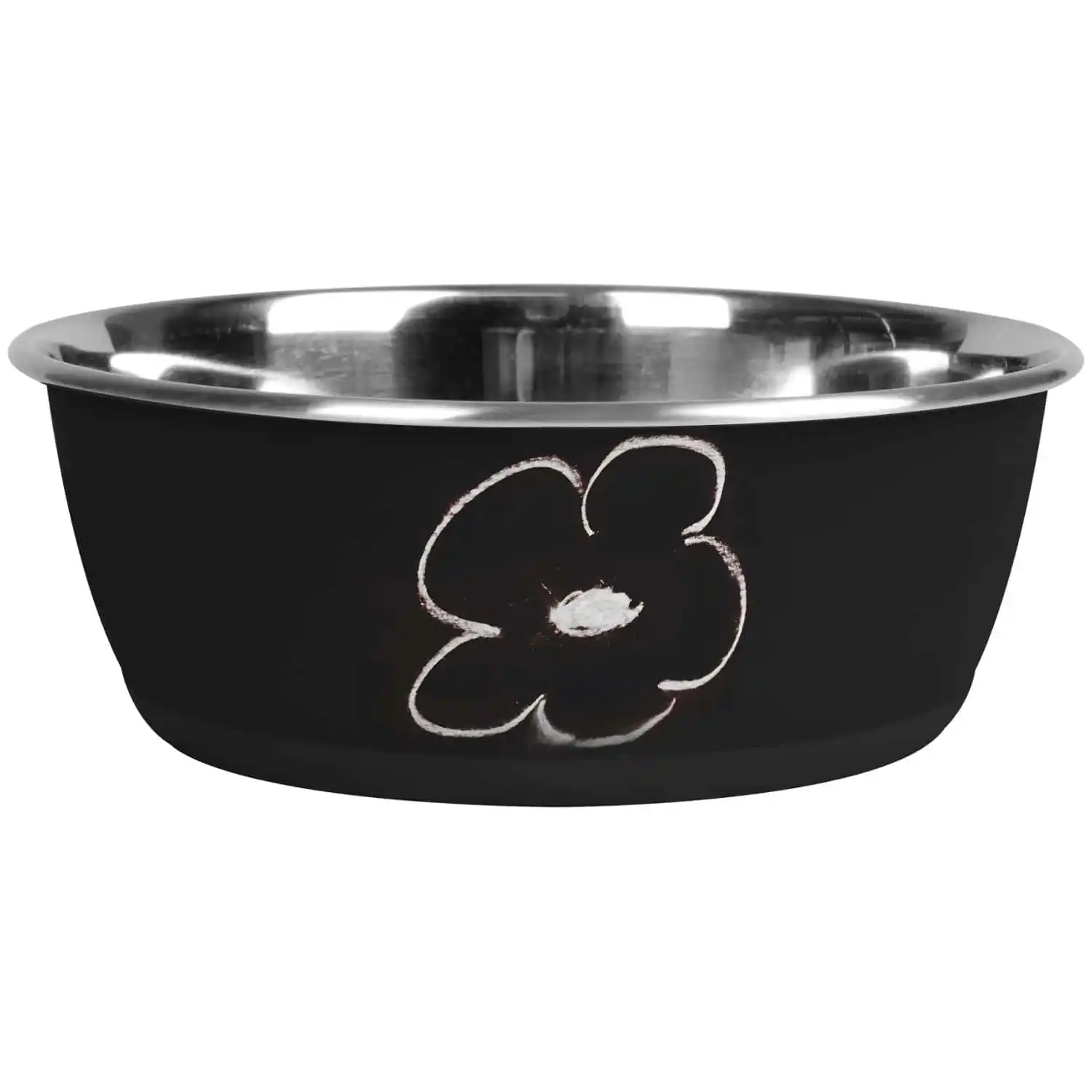 Bol metalic WRITABLE BOWL negru 15cm 950ml