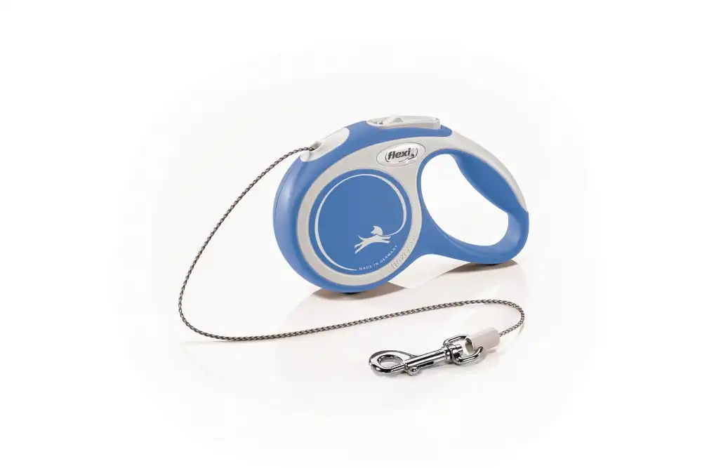 Купить  Поводки-рулетки - BEEZTEES Рулетка FLEXI NEW COMFORT Cord Blue ..