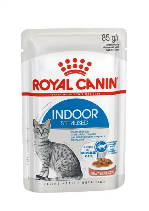 ROYAL CANIN INDOOR GRAVE 85gX12 buc