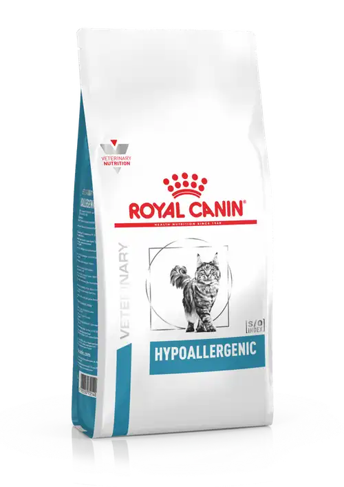 Купить  Сухой корм - ROYAL CANIN HYPOALLERGENIC CAT 400G..