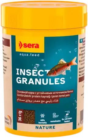 Купить  Корма для рыб и рептилий - Sera Insect Granules..