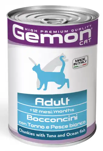 GEMON CAT ADULT Tuna/Ocean Fish 415gr