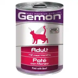 GEMON CAT PATE ADULT Beef 400gr