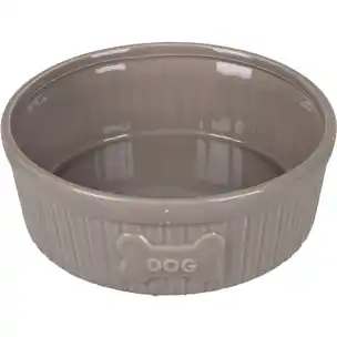 Flamingo миска керамическая DOG MABEL TAUPE 15cm 640ml