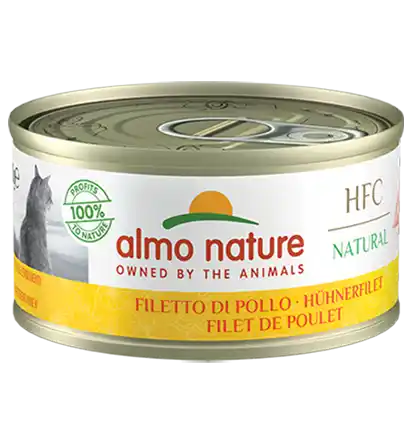 ALMO NATURE Cat HFC Can Natural Chicken Fillet 70g