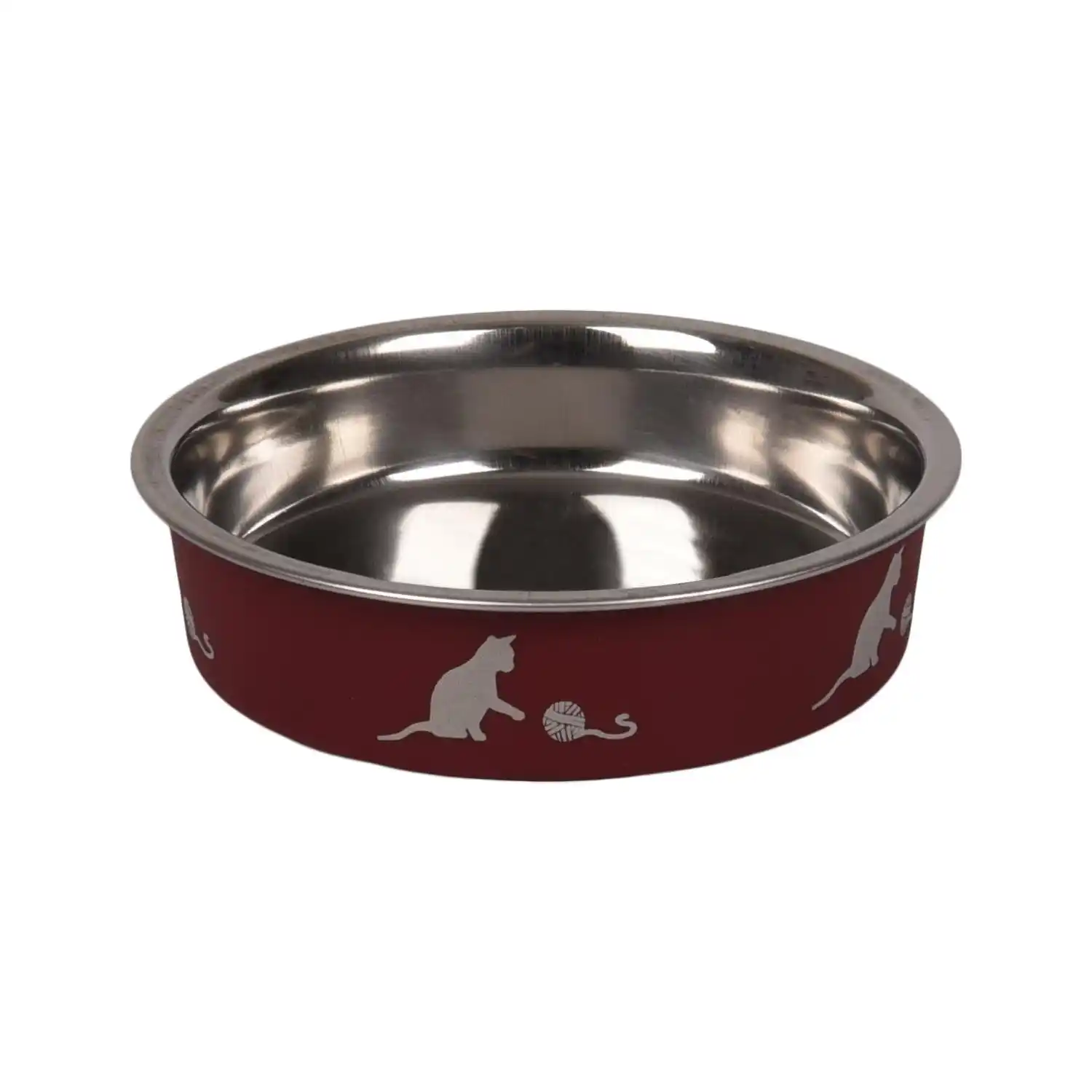 Миска металлическая CAT KENA Red