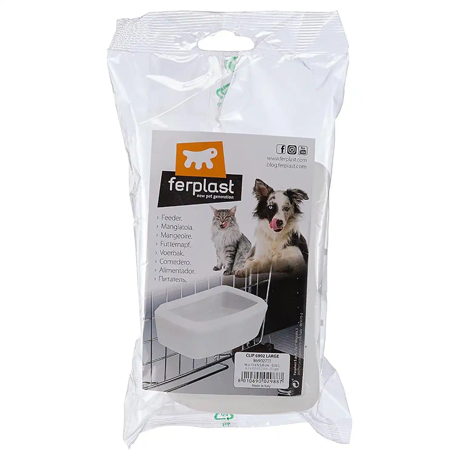 Ferplast Поилка CLIP 6902 DRINKER LARGE