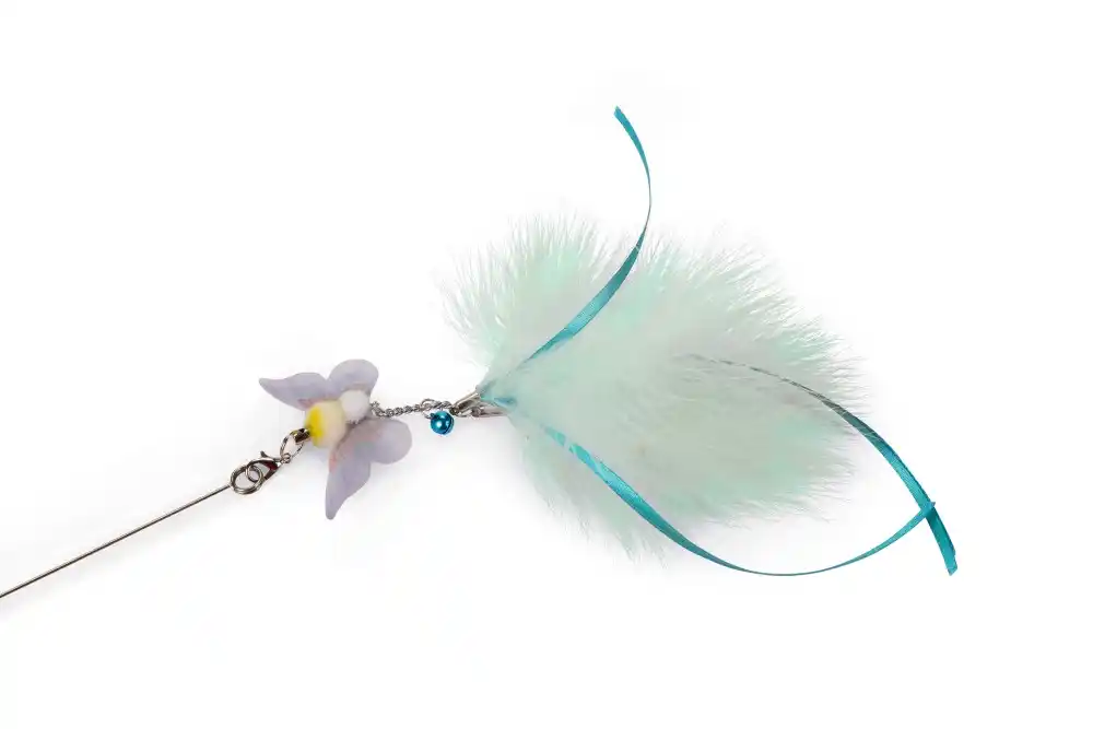 BEEZTEES удочка с перьями LOTTA Mint 30cm