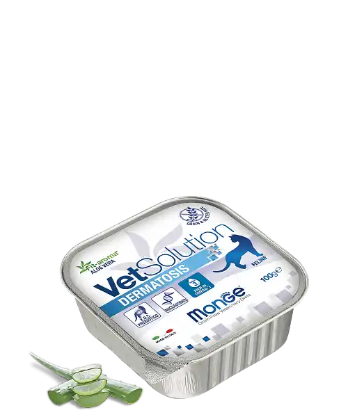 MONGE VETSOLUTION CAT DERMATOSIS 100gr.