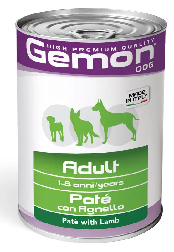 GEMON DOG PATE ADULT LAMB 400 гр.