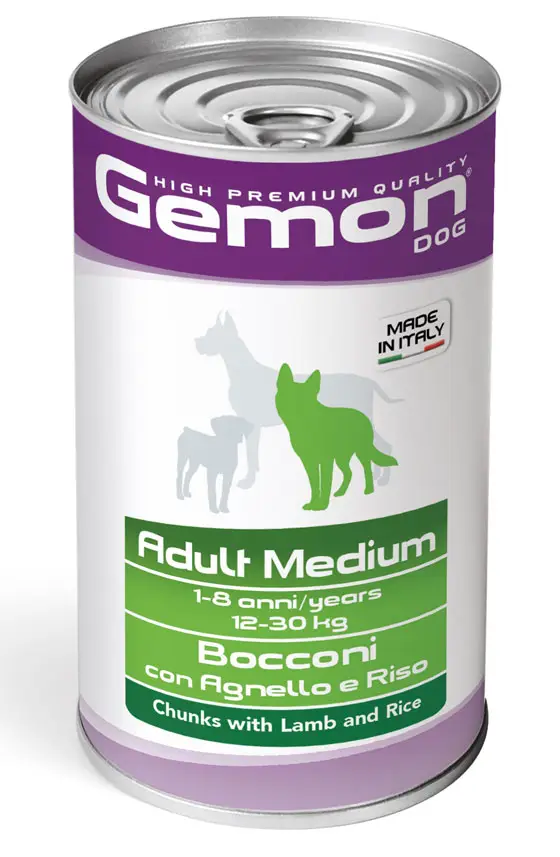 GEMON DOG MEDIUM ADULT LAMB/RICE 1250 гр.