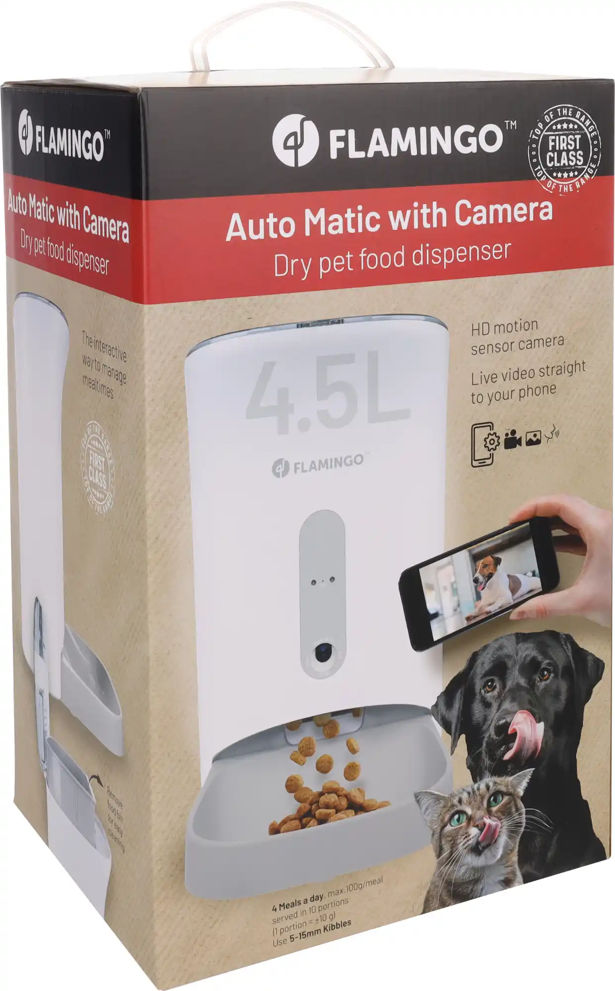 Cumpara  Ustensile de camping - Автоматический диспенсер для еды с камерой..