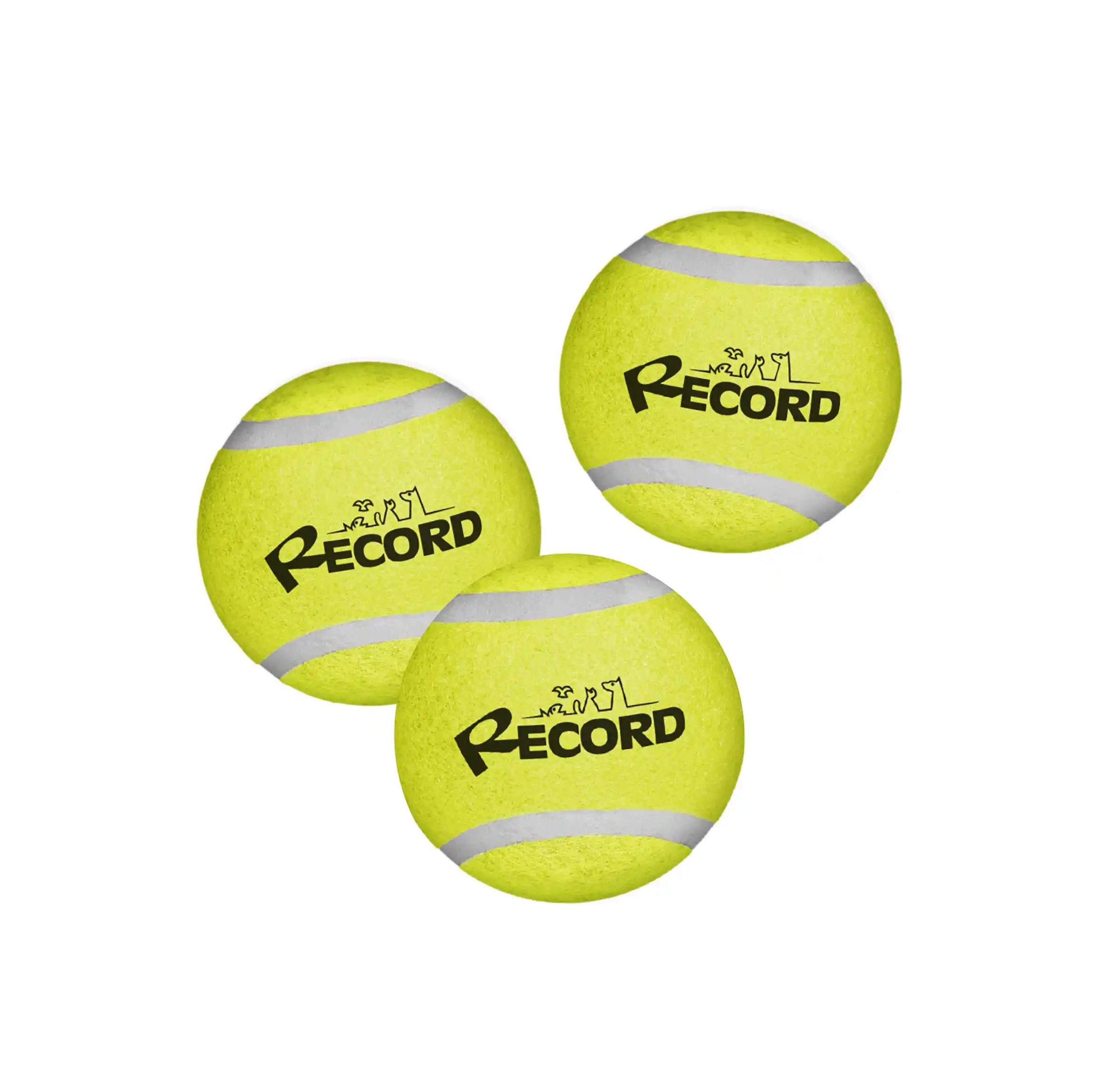 Record Мяч теннисный 3PZ TENNIS FUN Yellow 6,4cm