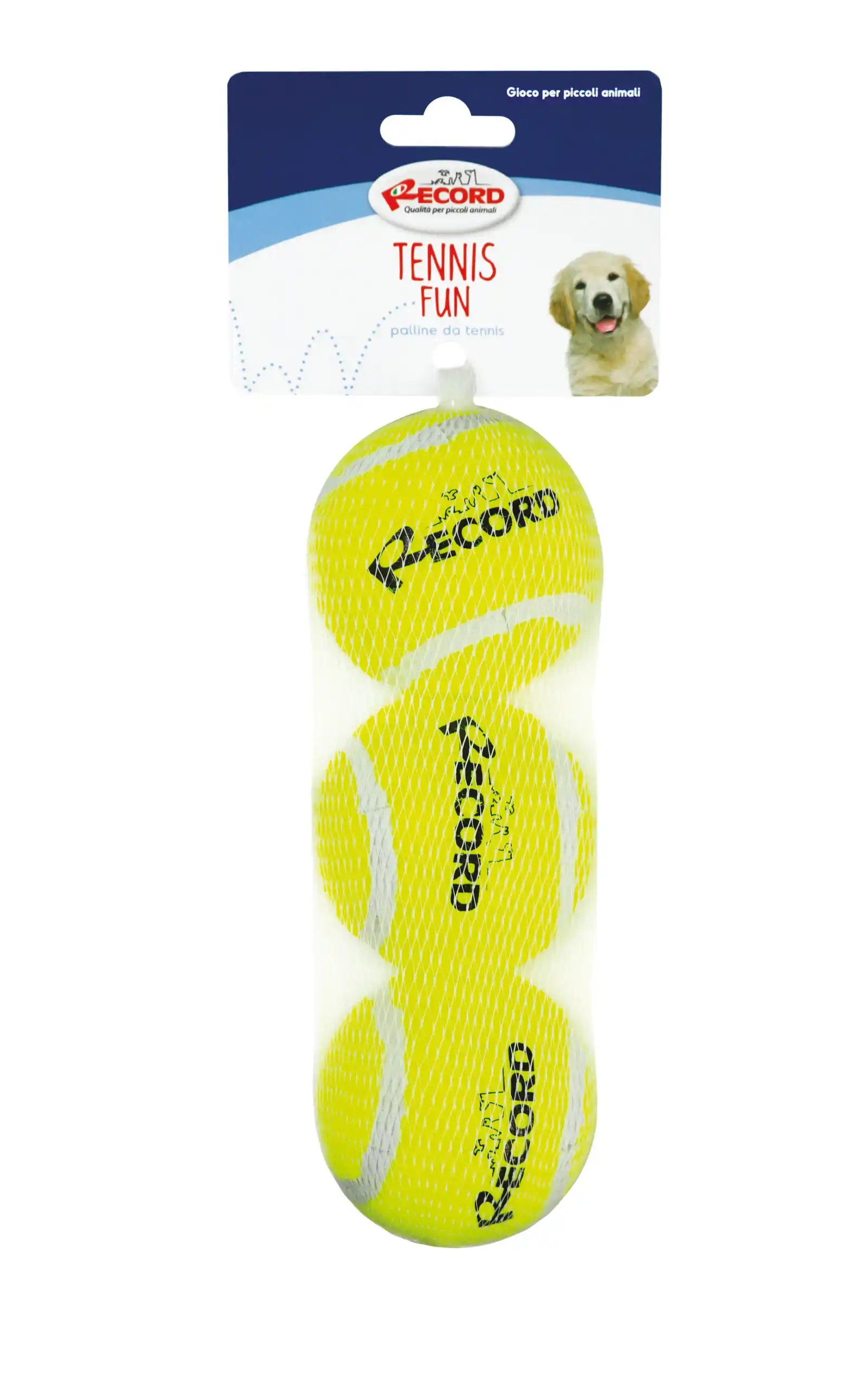 Record Мяч теннисный 3PZ TENNIS FUN Yellow 6,4cm