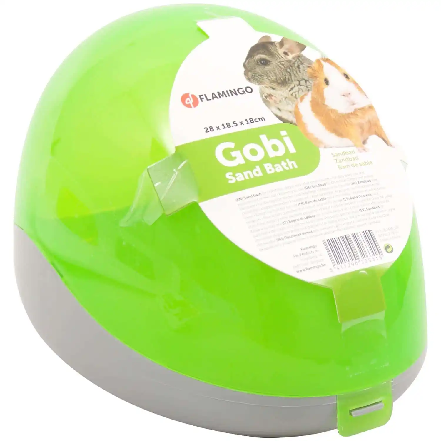 Cușcă pentru rozătoare Flamingo SAND BATH