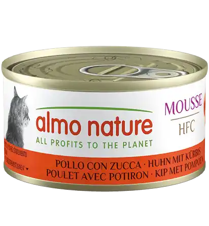 ALMO NATURE Cat HFC Can Mousse Chicken/Pumpkin 70g
