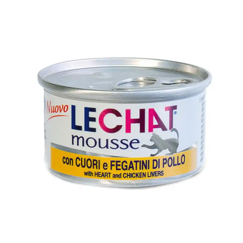 LECHAT Pate Heart and chicken livers 85gr.