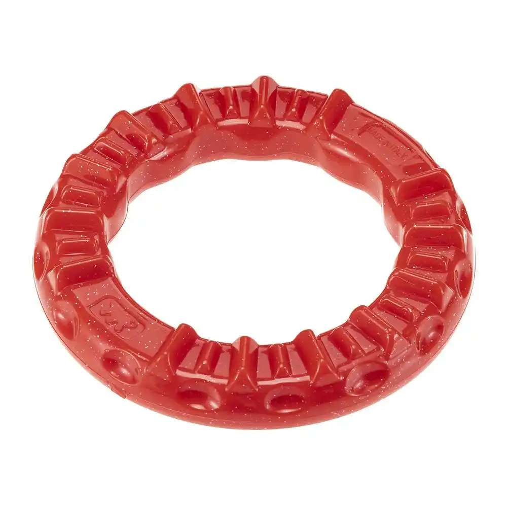 Jucărie din cauciuc Ferplast SMILE M RING Roșu