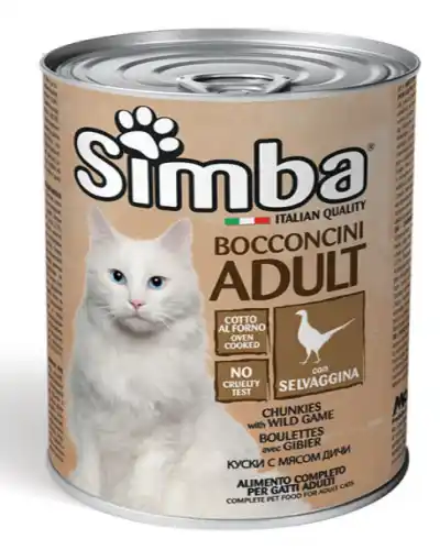 SIMBA CAT Chunkies with wild games 415gr.