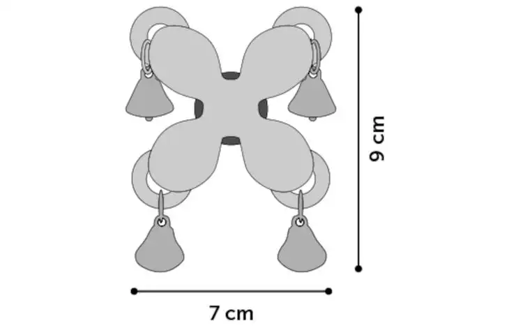 Flamingo Bird Toy SIGMA Mill Bells Assort.