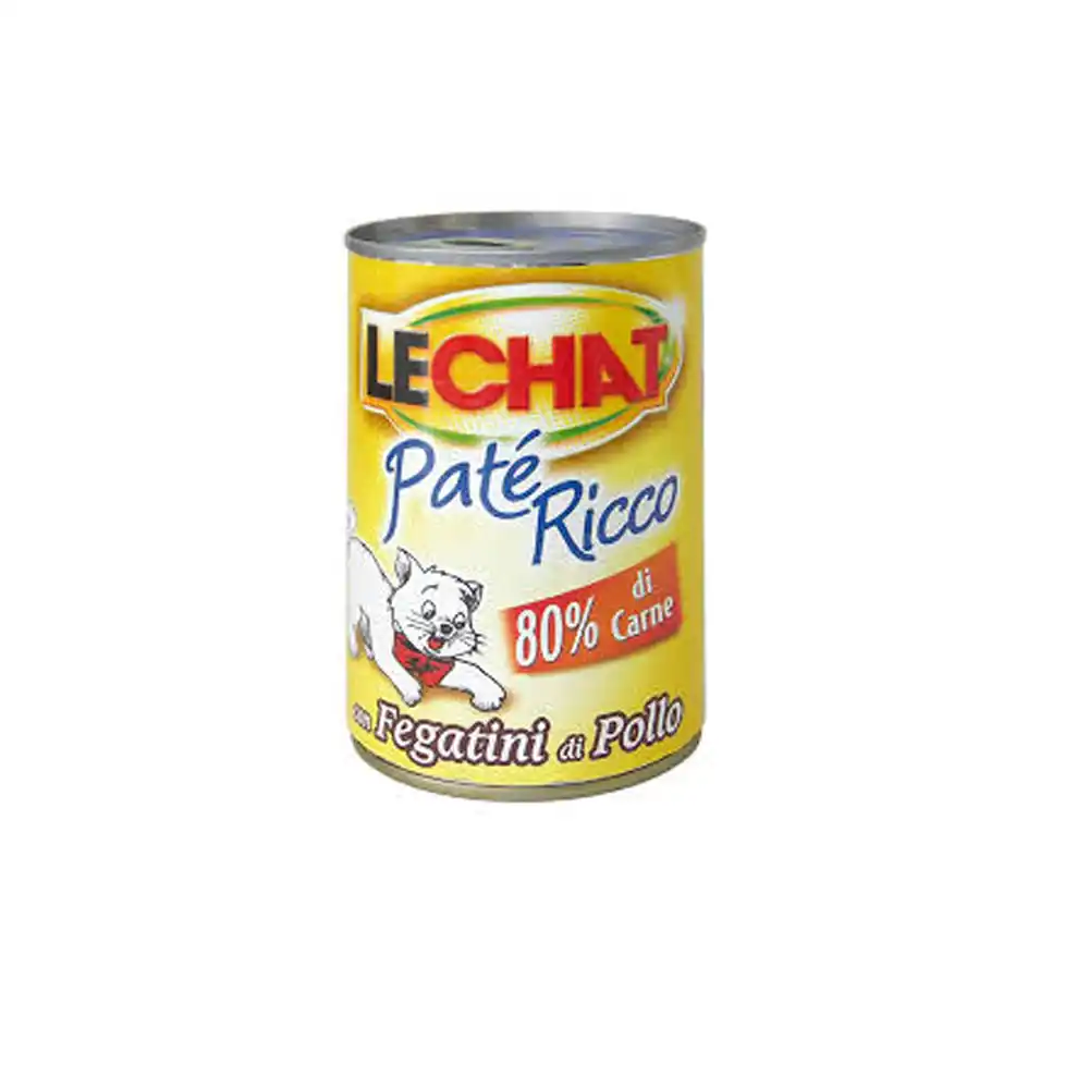 LECHAT RICCO Pate Chicken livers 400 гр.