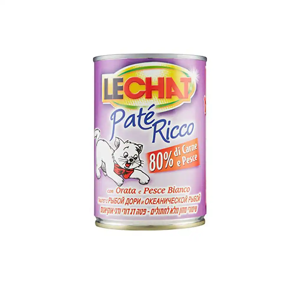 LECHAT RICCO Pate Dory and ocean fish 400gr.