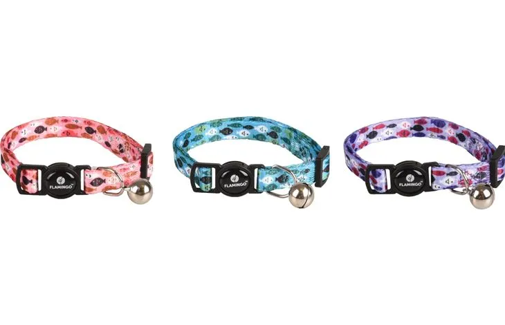 Cumpara  Muniție - Flamingo Ошейник CAT COLLAR MINOU Assort...