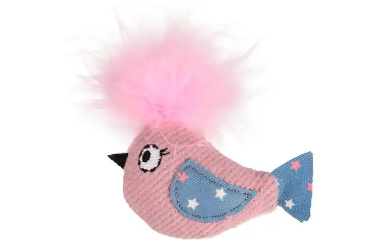Jucărie pentru pisici Flamingo WINNY BIRD MIX