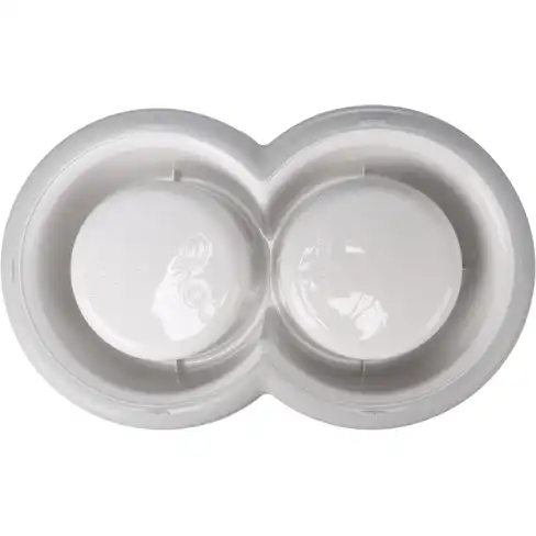 Миска двойная пластик Duplex Ray