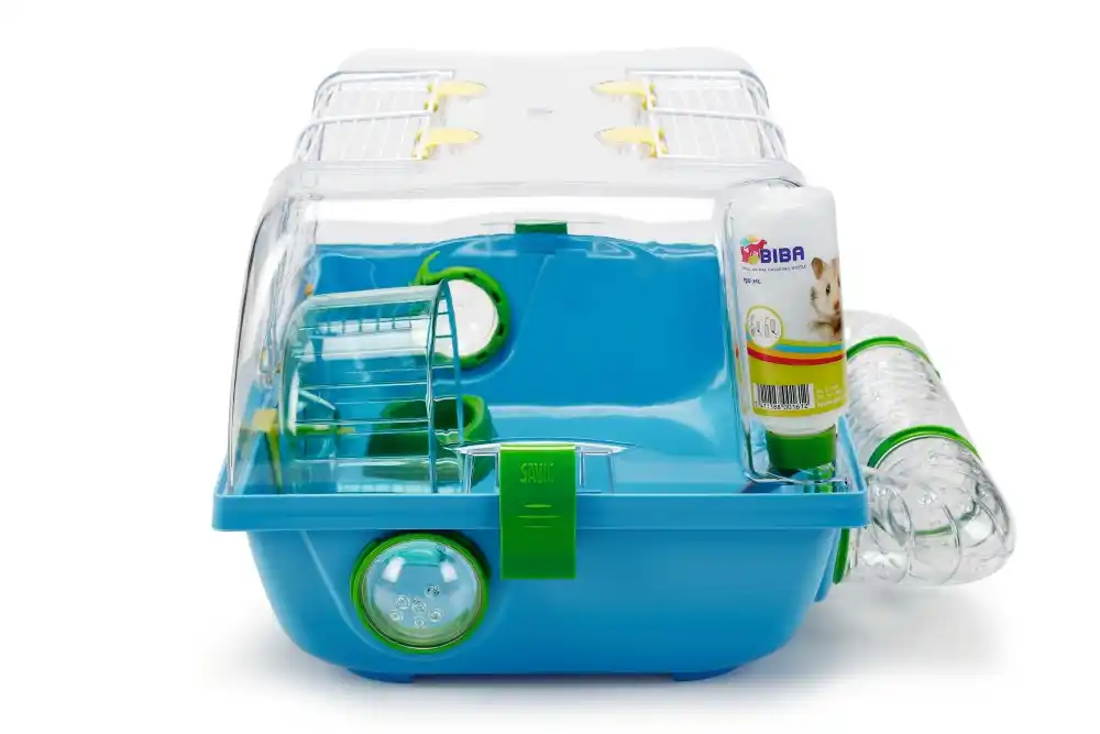 Beeztees Cușcă pentru hamsteri SPELOS Albastru