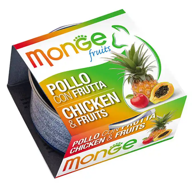 MONGE CAT FRUIT CHICKEN WITH FRUITS..