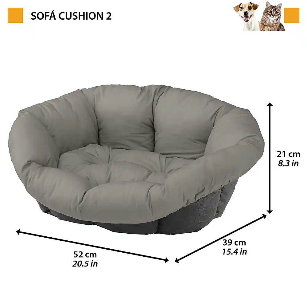 FERPLAST Чехол SPARE SOFA' 4 DOVE GREY
