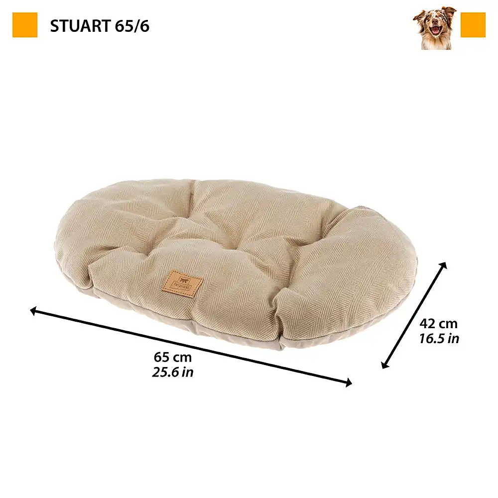 FERPLAST Подушка хлопковая STUART 65/6 BEIGE