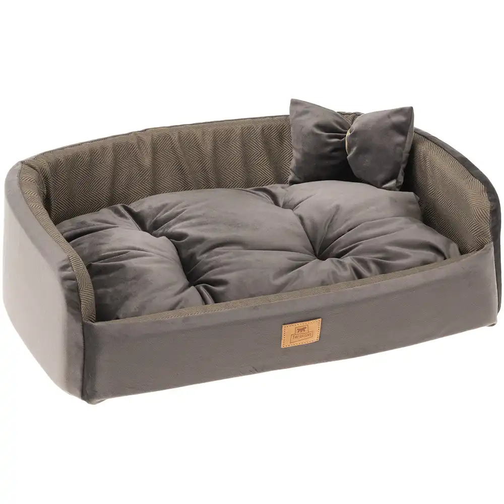 FERPLAST Диван хлопок HARRIS 65 BROWN