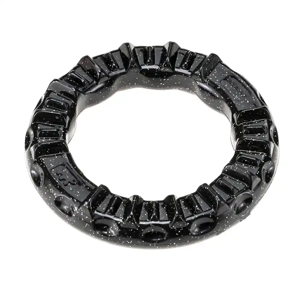 Ferplast игрушка резиновая SMILE S RING Black