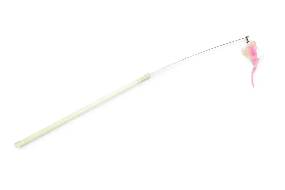 BEEZTEES tijă cu pene TINCA Roz 30cm